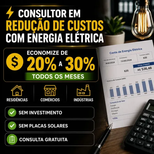 ? Economize de 20% a 30% na Conta de Energia