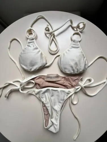 Biquíni branco Adriana Degreas
