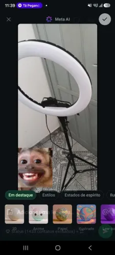 Suporte de fotografia