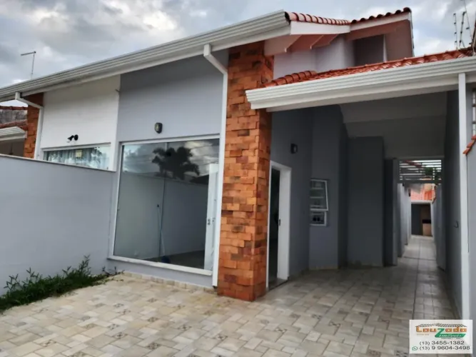 Casa para Locação em Peruíbe, Stella Maris, 3 dormitórios, 1 suíte, 1 banheiro, 3 vagas