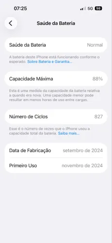 iPhone 15 Preto 128gb