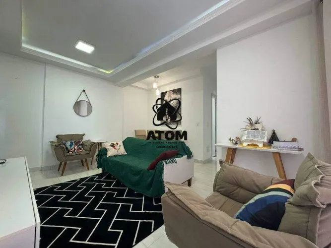 Apartamento com sacada e 3 dormitórios á venda no Edifício Versatille