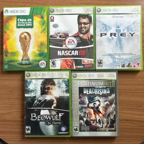 Jogos de Xbox 360 originais