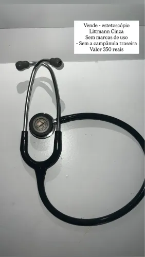Estetoscópio littmann cinza