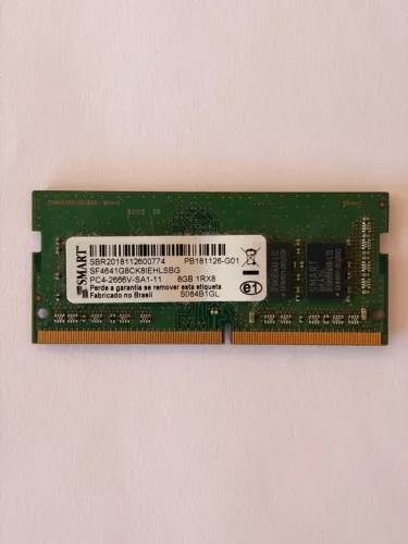 Memória Smart 8GB DDR4 PC4-2666V