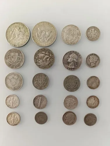 20 Moedas de Prata Desapego de Família
