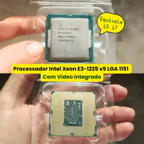Processador Intel Xeon E3-1225 v5 LGA 1151 Com Video Integrado