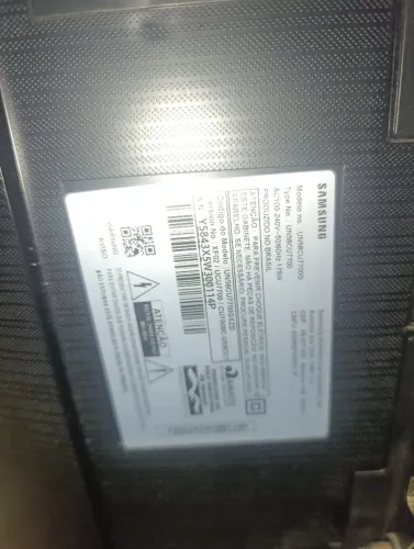 Tv Samsung 58 polegadas quebrado