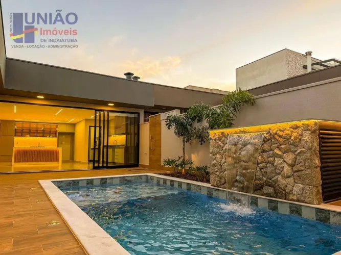 Casa de Alto Padrão a Venda em Condomínio Fechado em Indaiatuba/SP.