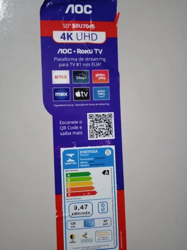 Tv 50 polegada