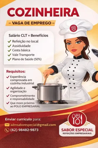 Vagas de emprego urgente 