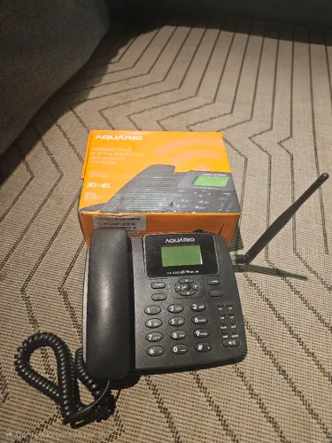 Celular De Mesa 3g E 4g Com Wi-fi Dual Chip Aquário 