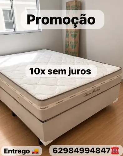 Cama casal nova 