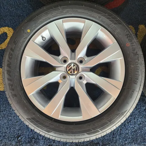 RODAS VW GOL G7 ARO 15 4X100 ORIGINAIS E PNEUS 195/55