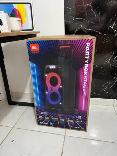 Jbl partybox 320 stage LACRADA+NF+GARANTIA 