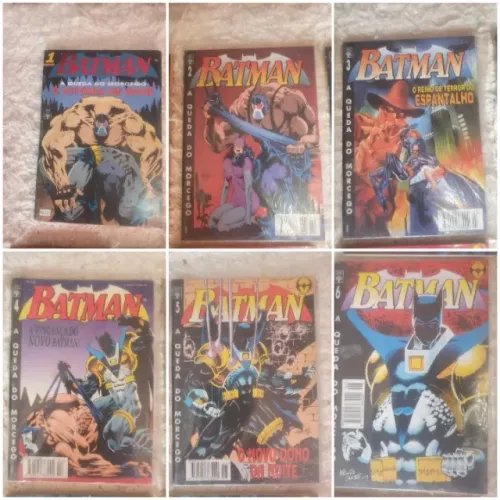 Coleção gibi batman 1995 - 19 itens