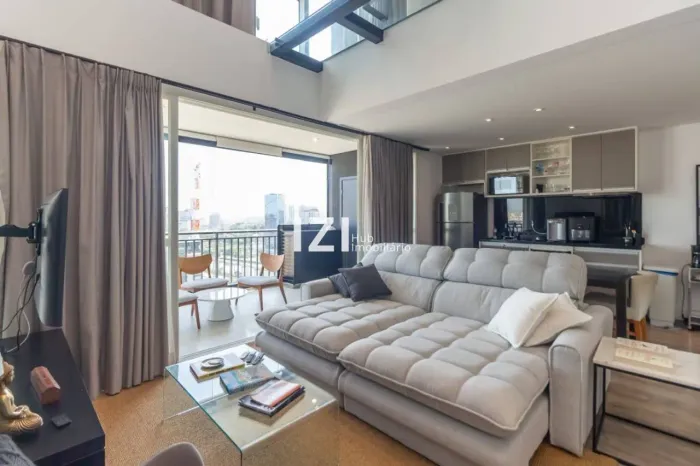 Apartamento com 1 dormitório à venda, 108 m² por R$ 1.985.000,00 - Brooklin - São Paulo/SP