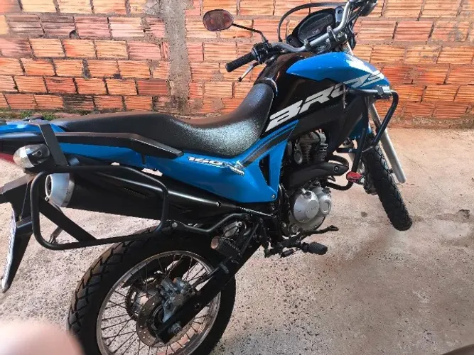 Moto Bros 160 Azul 2 dono
