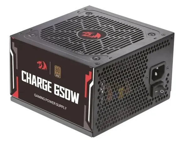 Fonte  Redragon 650W 80 Plus Bronze Capacitores 100% Japoneses, Lacrada, NF, Garantia 