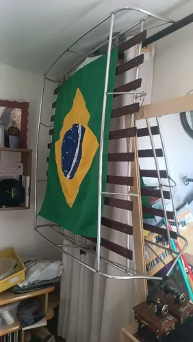 Bagageiro de teto para Fusca em Alumínio 