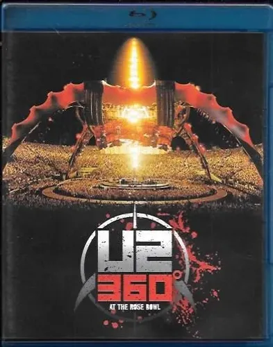 BD: U2 -- 360° at The Rose Bowl (Pop Rock, Arena Rock, Post-Punk) Blu-ray Disc (disco)