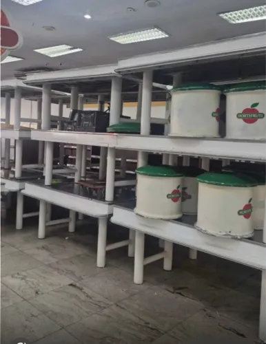Bancas de frutas ou verduras 
