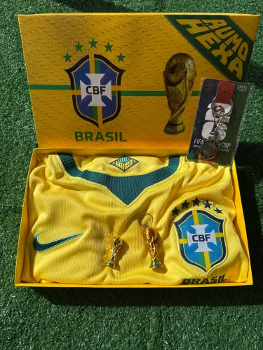 Kit Torcedor Camisa do Brasil Copa 2026