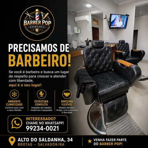 PRECISAMOS DE BARBEIRO