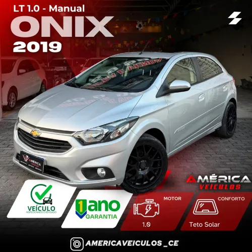 Chevrolet Onix Hatch LT 1.0 8V Flex Mec. 4P 2019