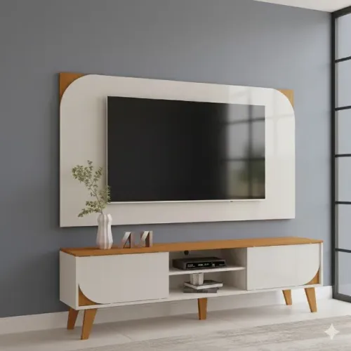 Oferta Rack com painel para tvs de ate 65 polegadas