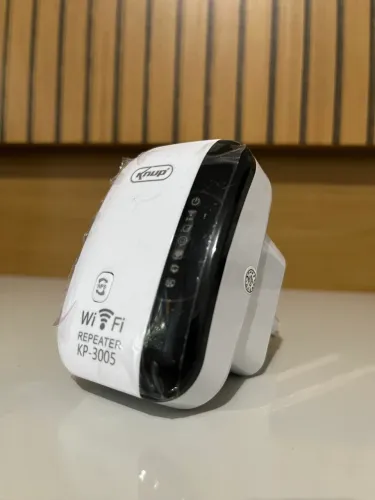 Repetidor Wi-Fi Sem Fio Potente Knup KP3005 Amplificador Sinal Internet 2.4GHz