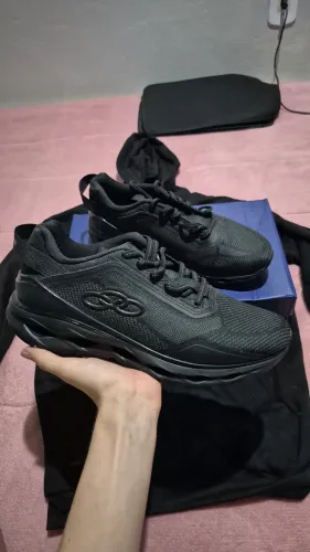 Tênis Olympikus Beats All Black - Conforto e Estilo no Dia a Dia