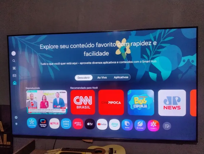 Tv Samsung 65 polegadas cristal