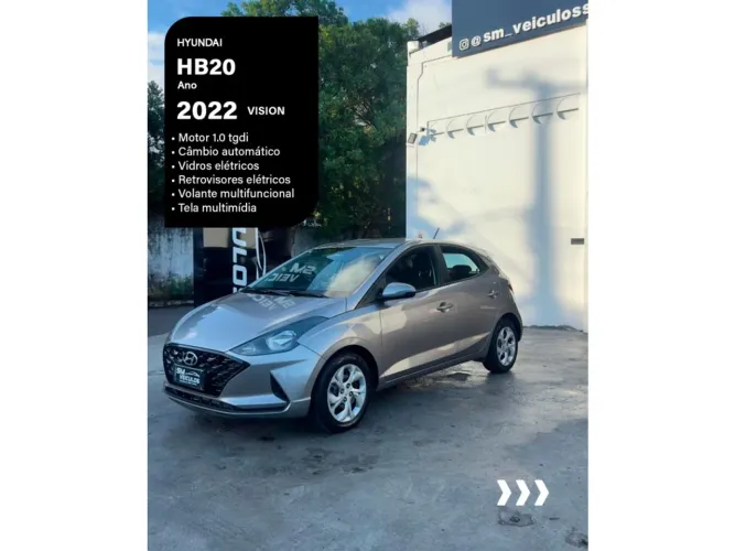 Hyundai HB20S Vision 1.0 Flex 12V MEC 2022