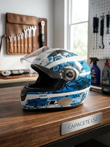 Capacete LS2 tamanho 56