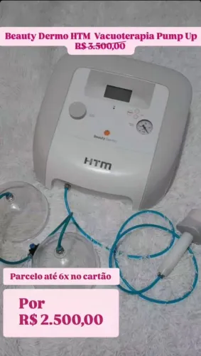 Dermo htm aparelho vacuo