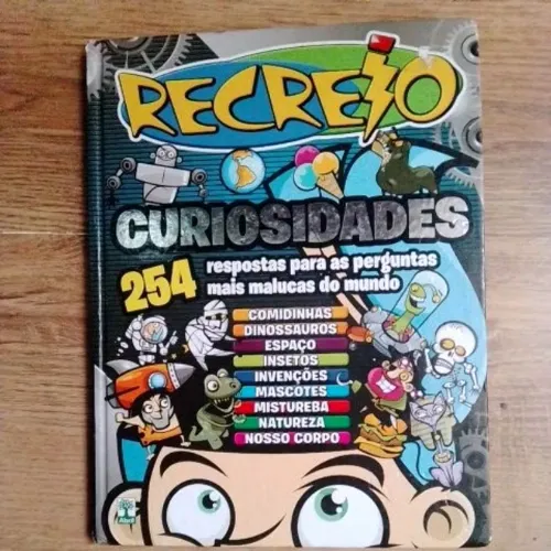 Livro Recreio curiosidades
