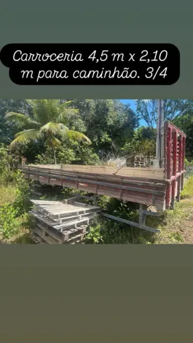 Carroceria de 5,5M para caminhão 3/4