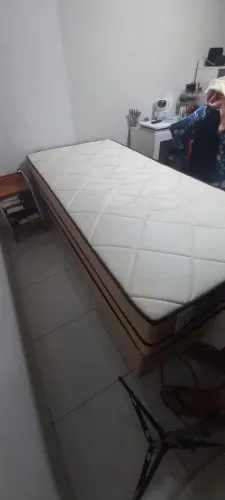 Cama de solteiro Ilhéus - Plumatex