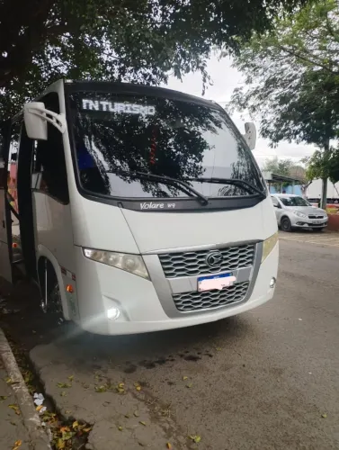 Micro onibus volare W9  Gabinado ar gelando