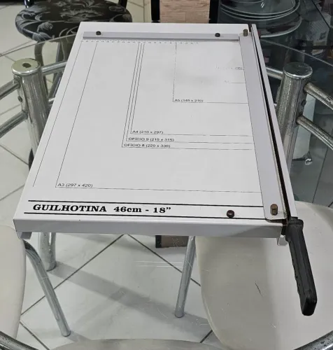 Guilhotina 46cm 18" Papel A4 A3