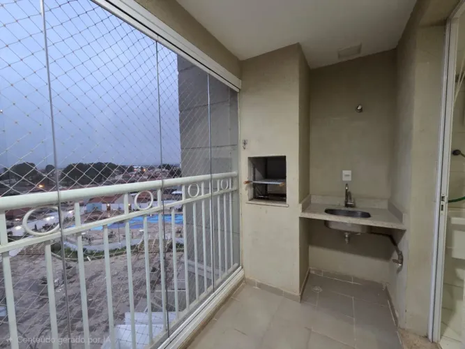 Apartamento para Locação em Jundiaí, Medeiros, 2 dormitórios, 1 suíte, 2 banheiros, 1 vaga