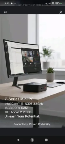 SUPER MINI PC-16GB/1TB
