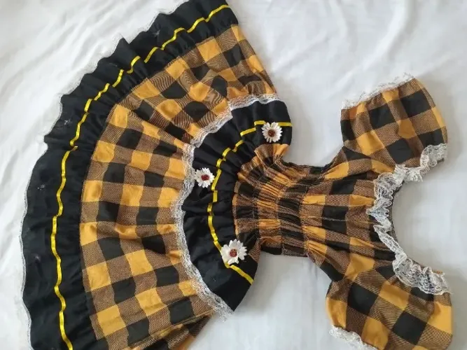 Aluguel Vestido de Quadrilha 8 anos
