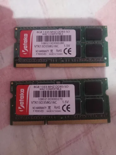 Memoria para notebook ddr3 8gb
