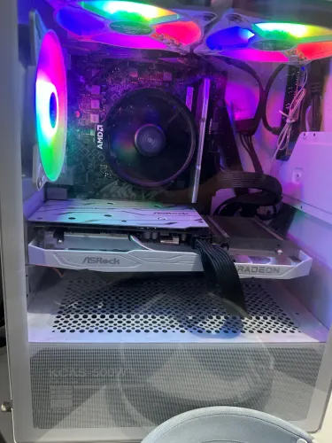 Vendo Pc Gamer Full White RX6600