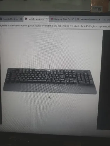 Teclado gamer red dragon Brahma pro