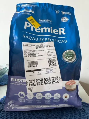 Ração para Pet Filhote shitzu