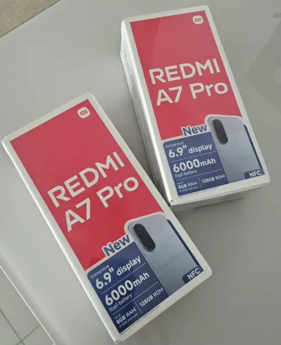 Redmi A7 Pro 128GB - Preto