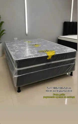 Cama box casal Espuma d33